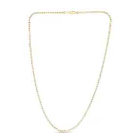 14K 2.7mm Fancy Ice Chain