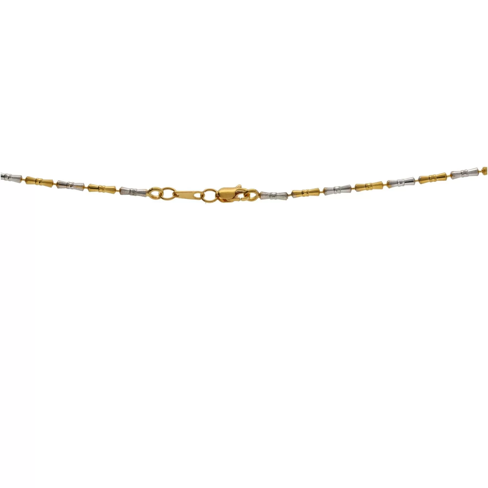 22K Multi Gold Singapore Special Chain W/ Length 16inches