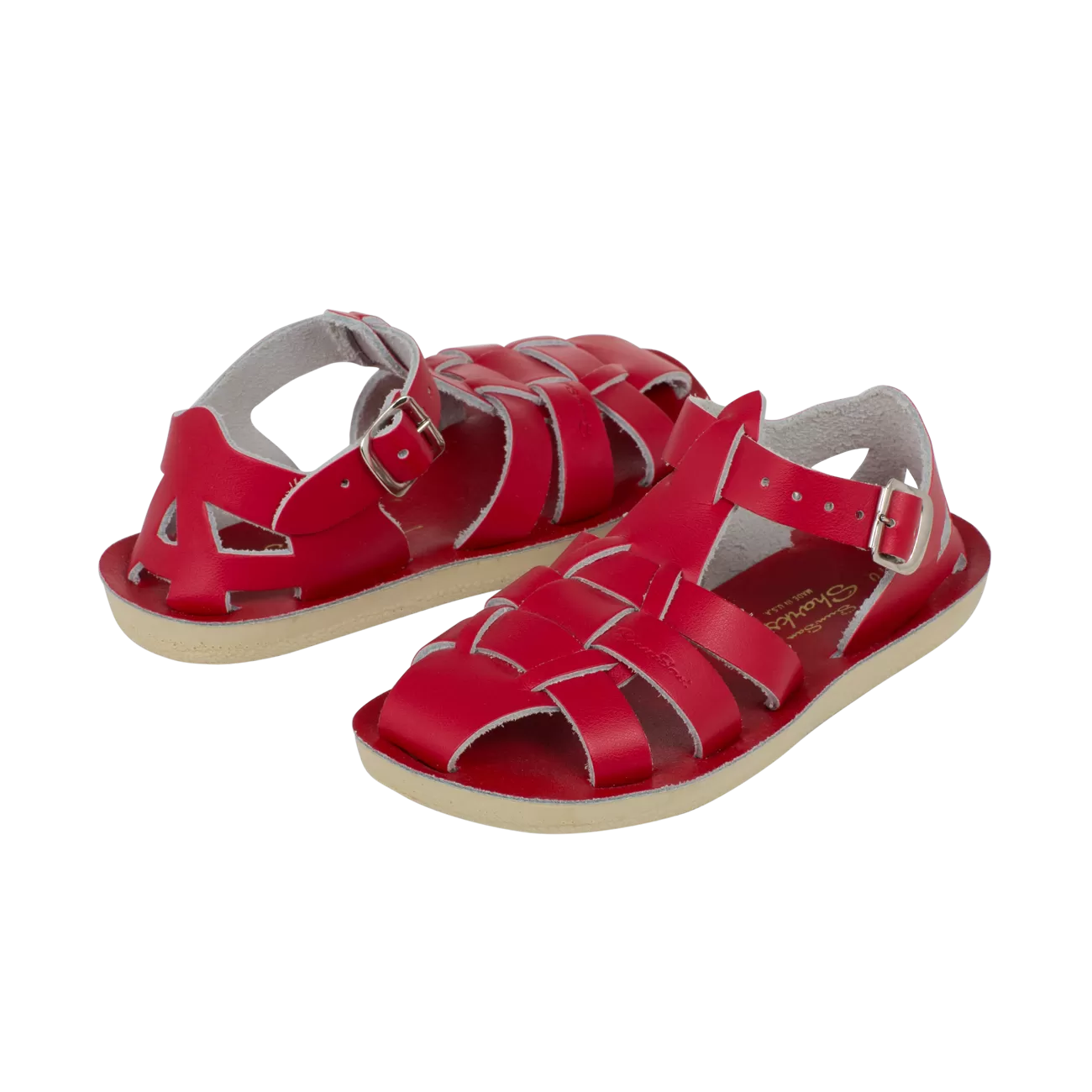 (4404) Salt-Water Sandal Shark - RED