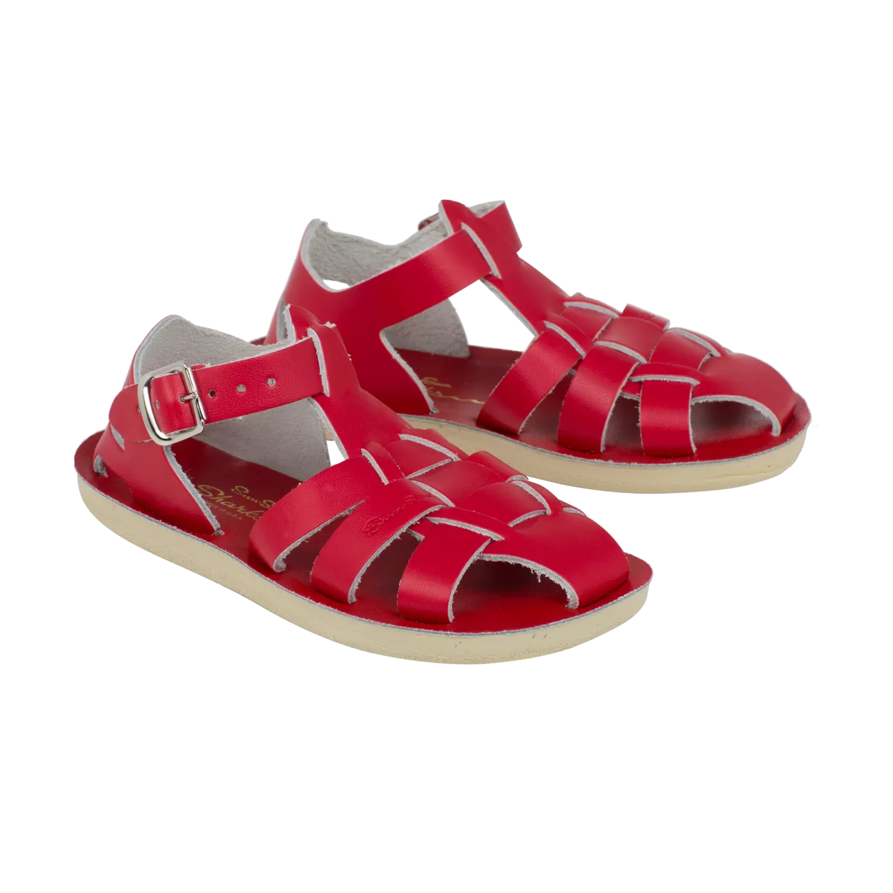 (4404) Salt-Water Sandal Shark - RED