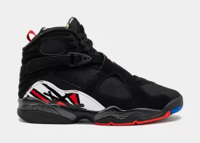 Air Jordan 8 Retro Playoffs Mens Lifestyle Shoes (Black)