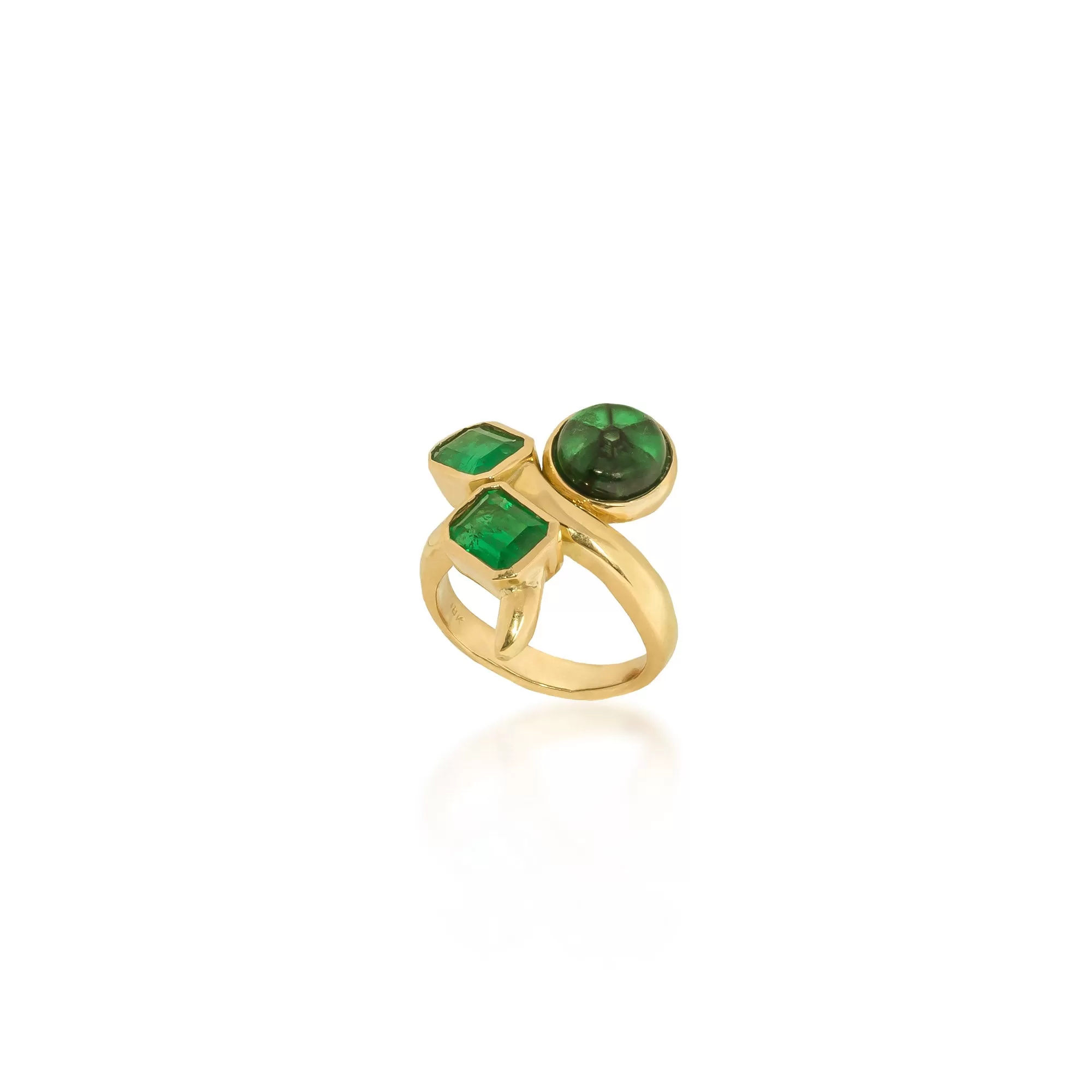 Anillo 3 Stone Ring