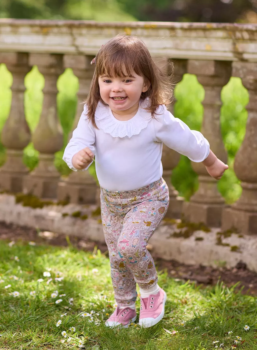 Baby Long Sleeved Grace Willow Body in Winter White