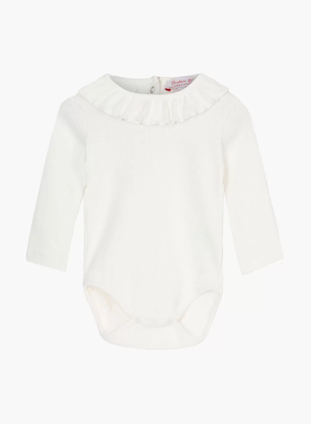 Baby Long Sleeved Grace Willow Body in Winter White