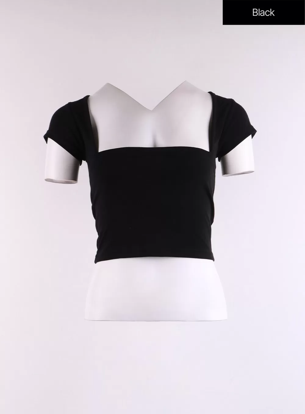 Backless Short Sleeve Tee CJ425