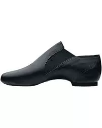 Bloch SO499L  Ladies Black Leather Elasta Jazz Booties