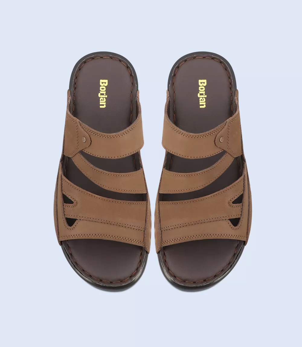 BM5660-BROWN-Men Slipper