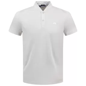 Bode Regular Fit Light Vent Polo Light Grey Melange - SS24