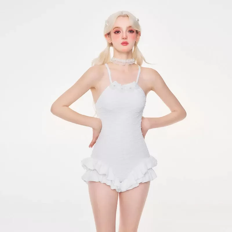 Bubble Pond Ruffle Swimsuit