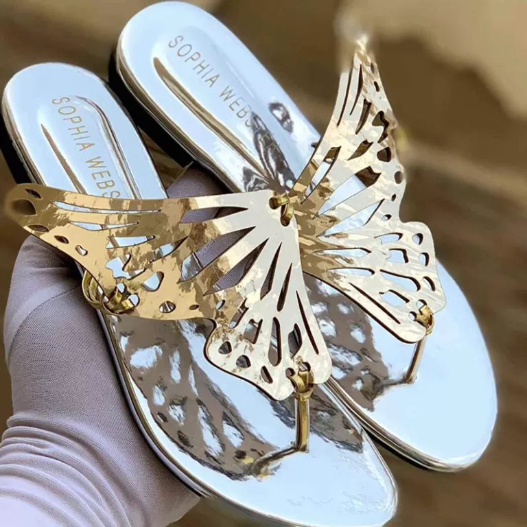 Butterfly Sandals Flats Slides Fashion Slippers