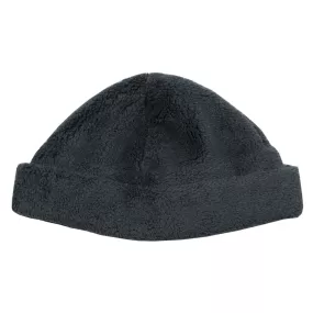 cableami - Boa Fleece Drawcord Hat - Gray