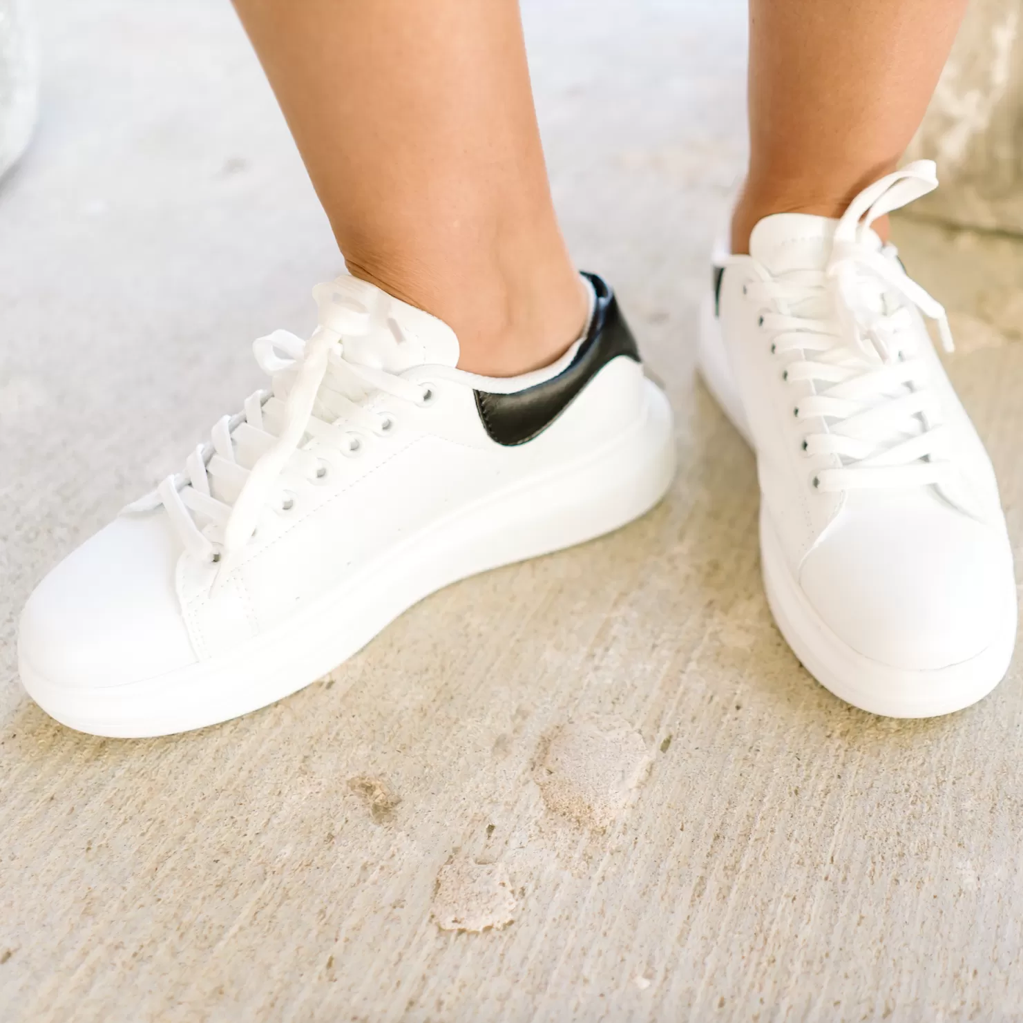 Clean Streak Platform Sneaker