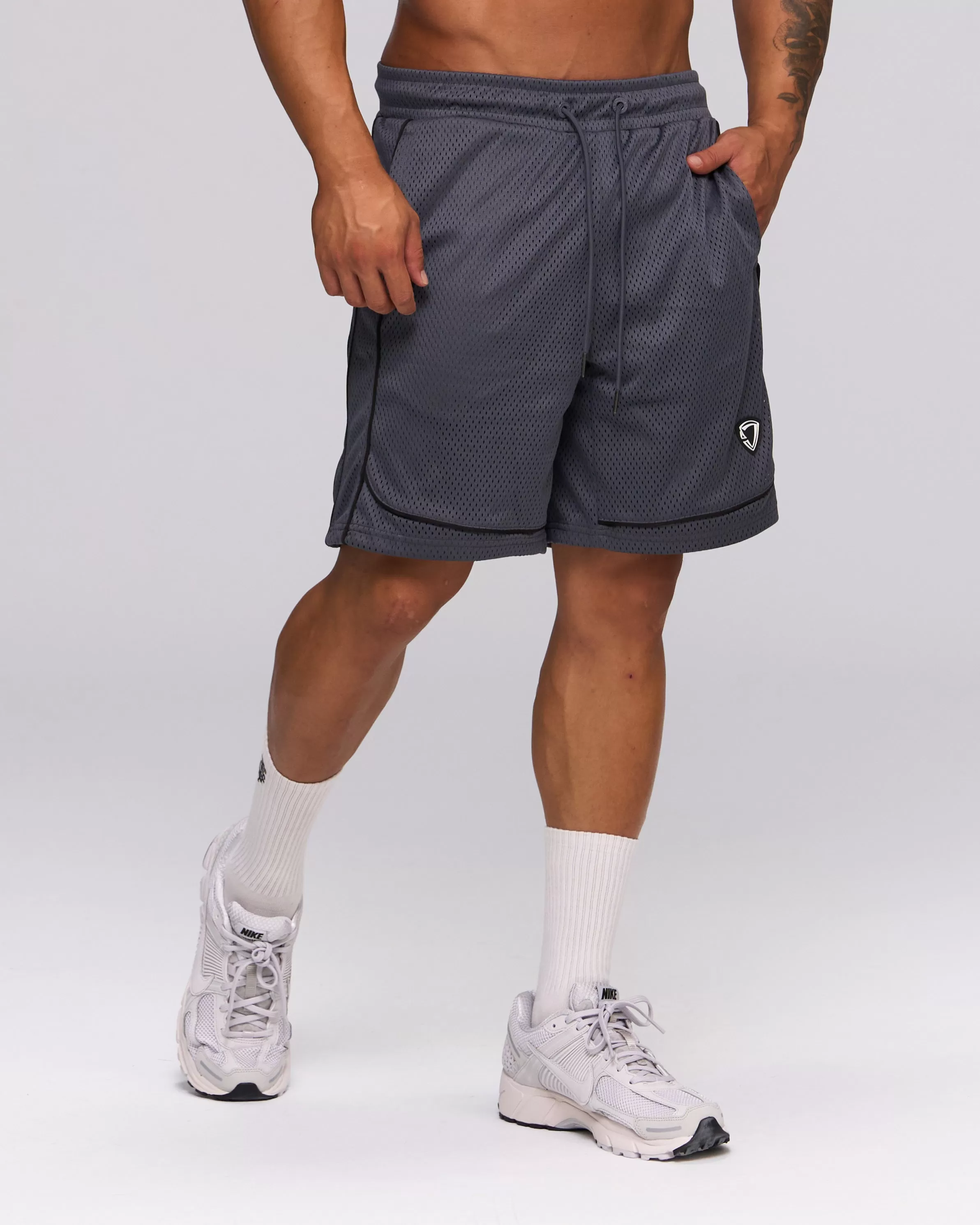 D-Mesh Piping Shorts