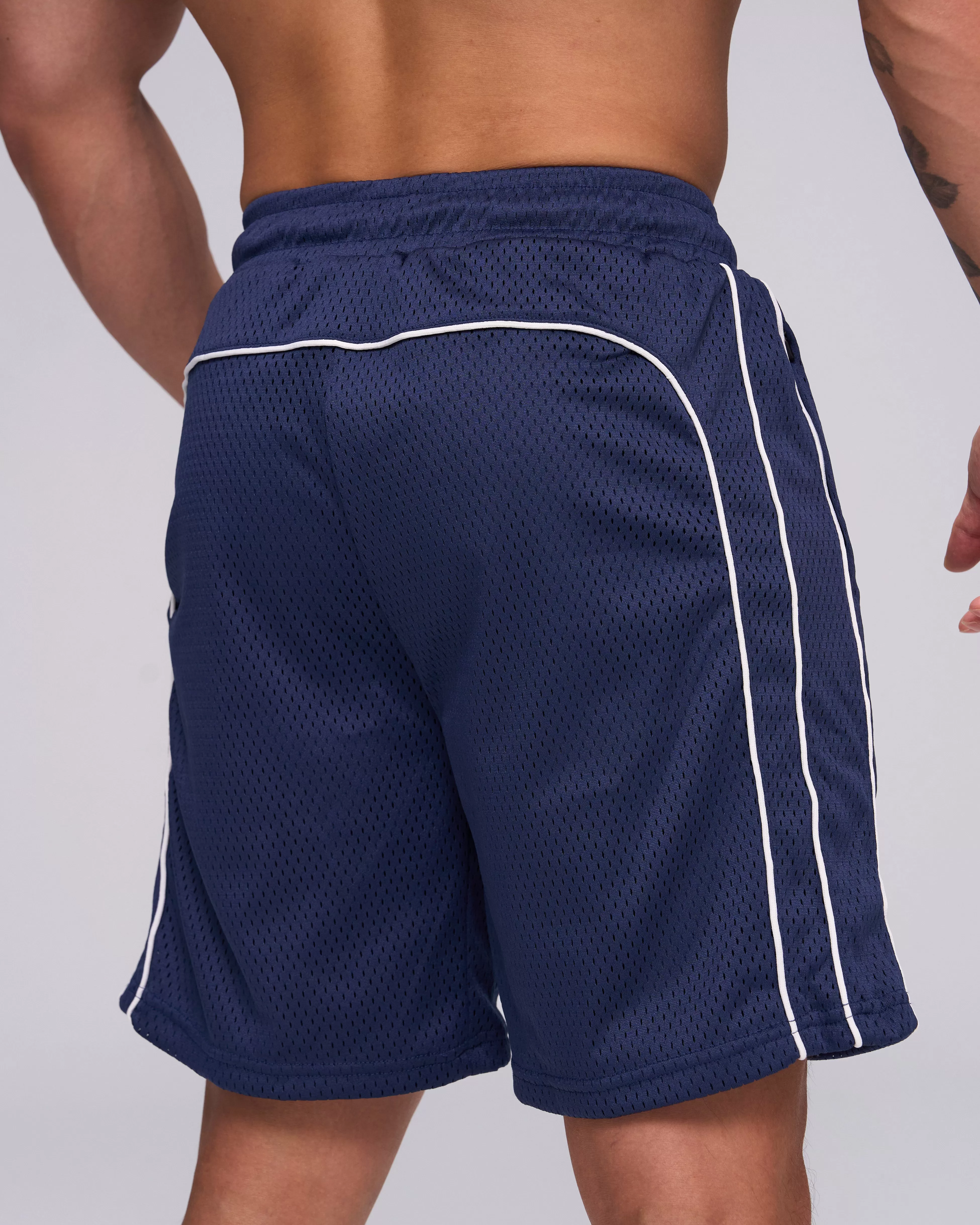 D-Mesh Piping Shorts