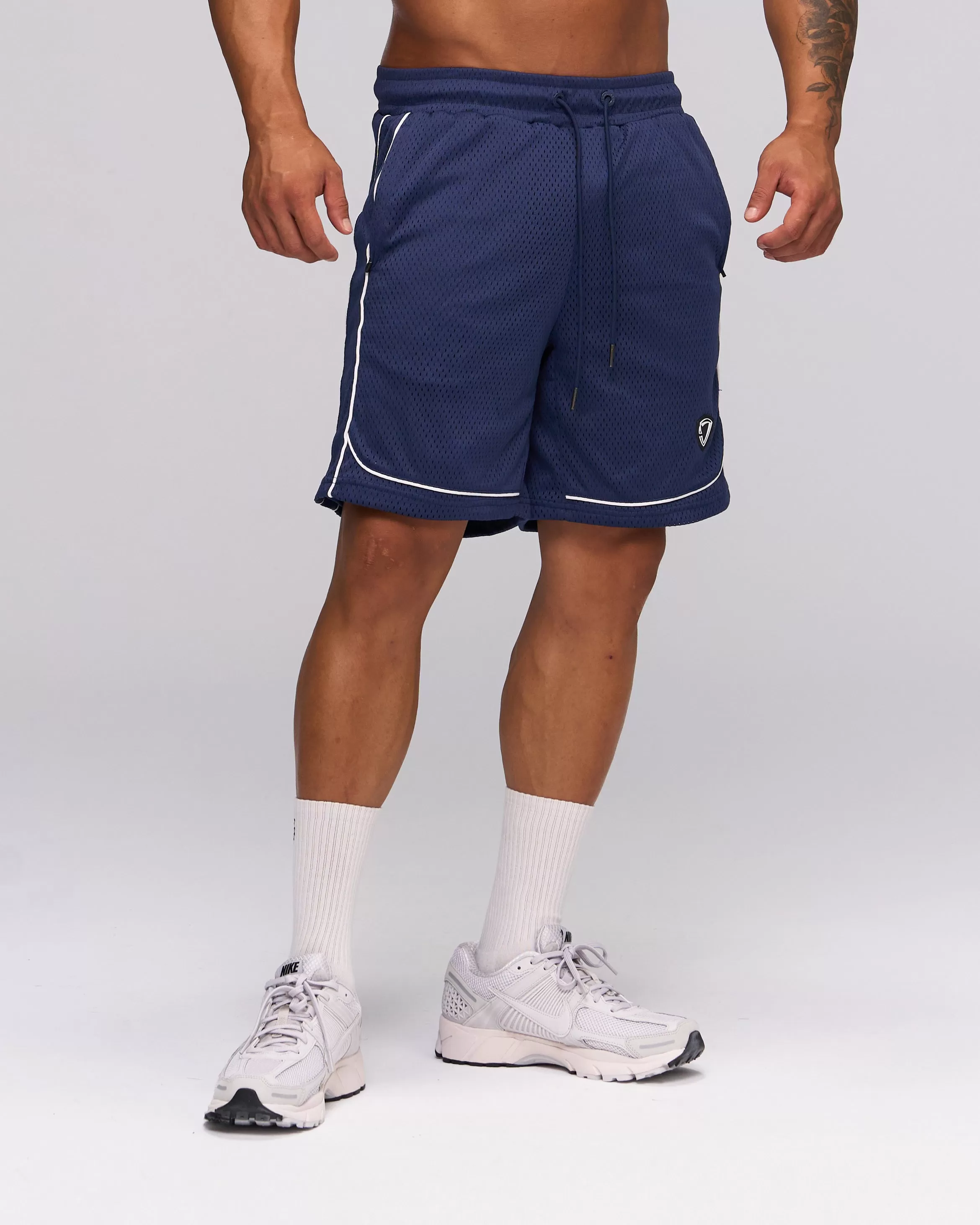 D-Mesh Piping Shorts