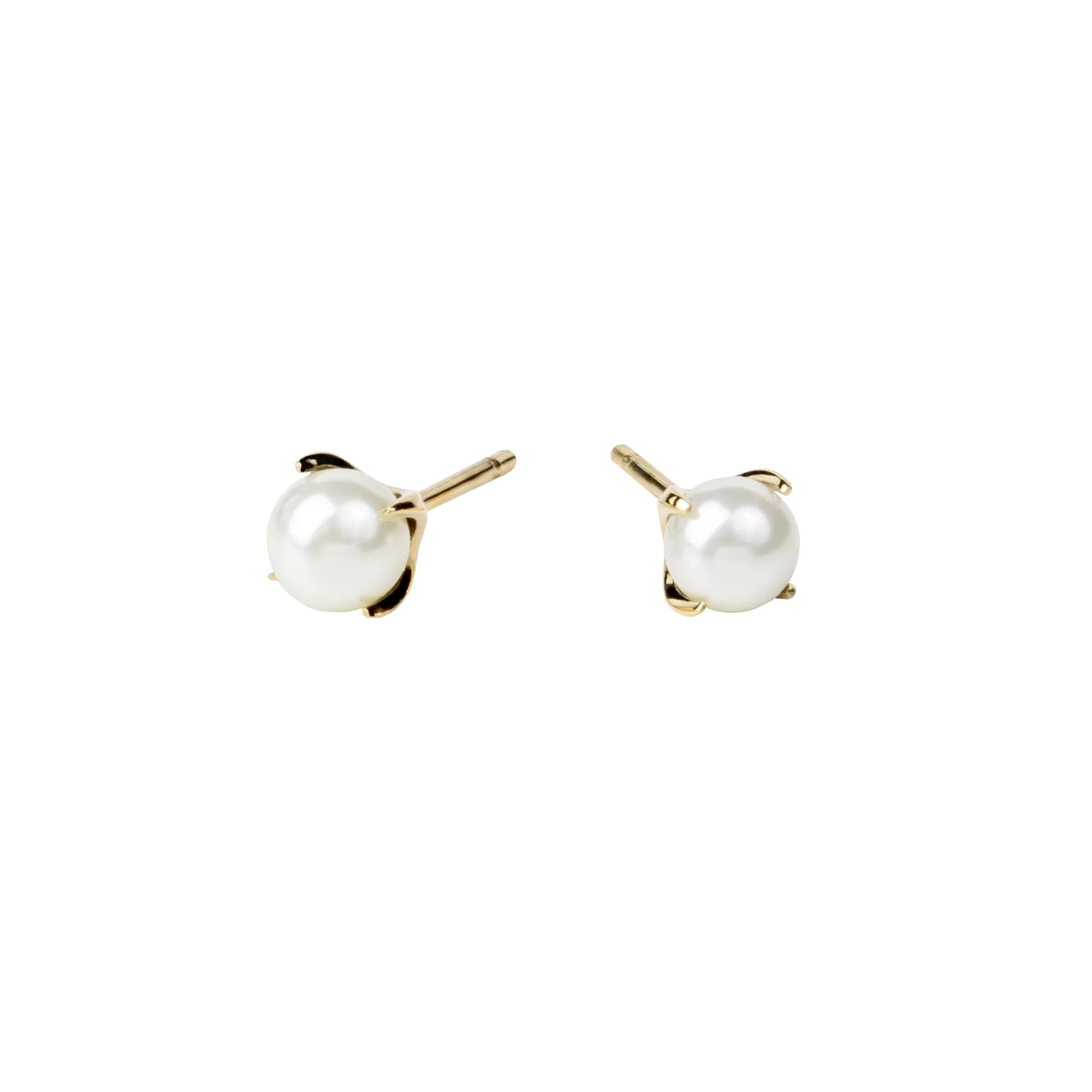 Dainty Stud Pearl Earrings