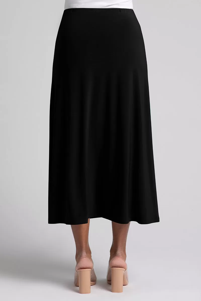 Essential A-Line Skirt | Black