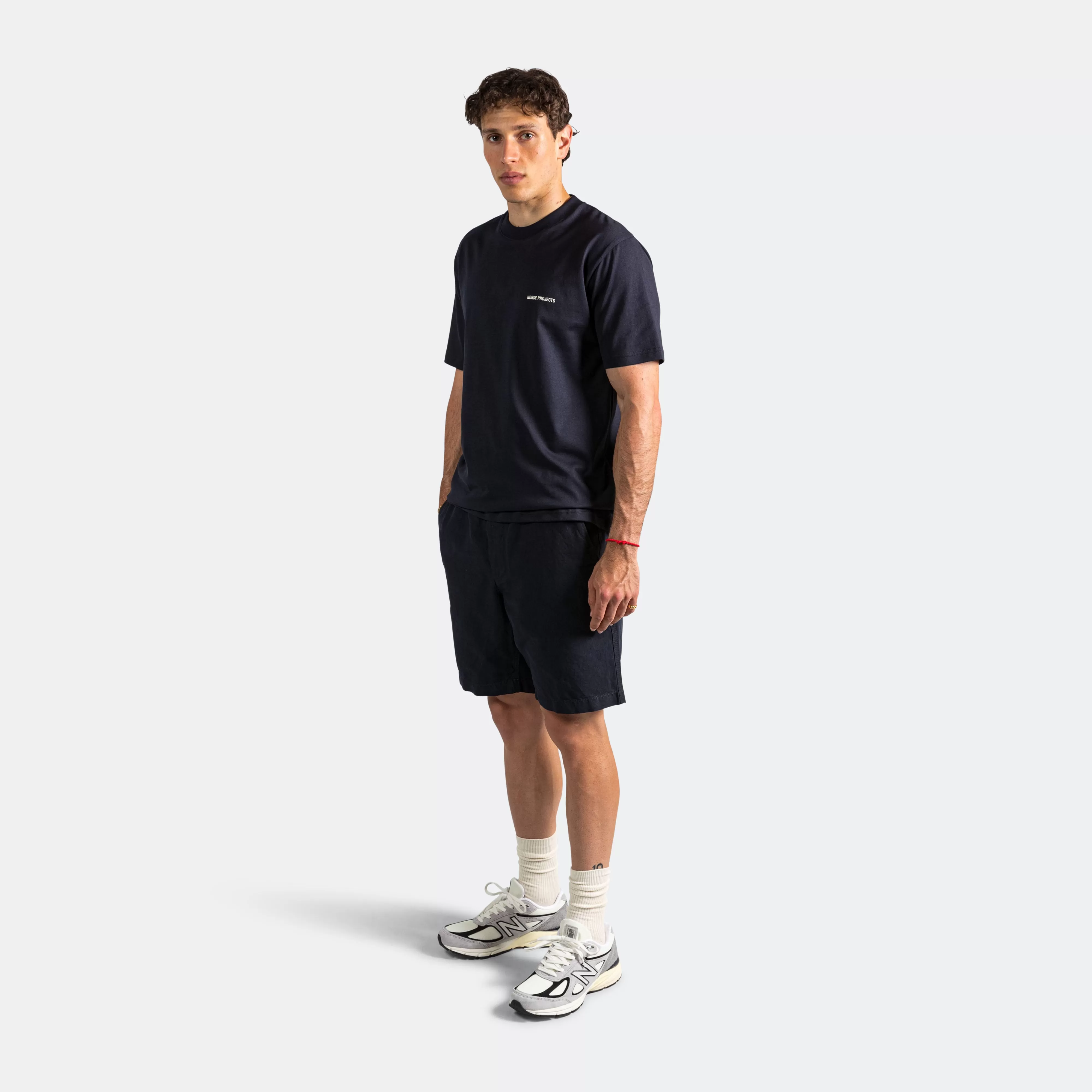 Ezra Relaxed Cotton Linen Short - Dark Navy