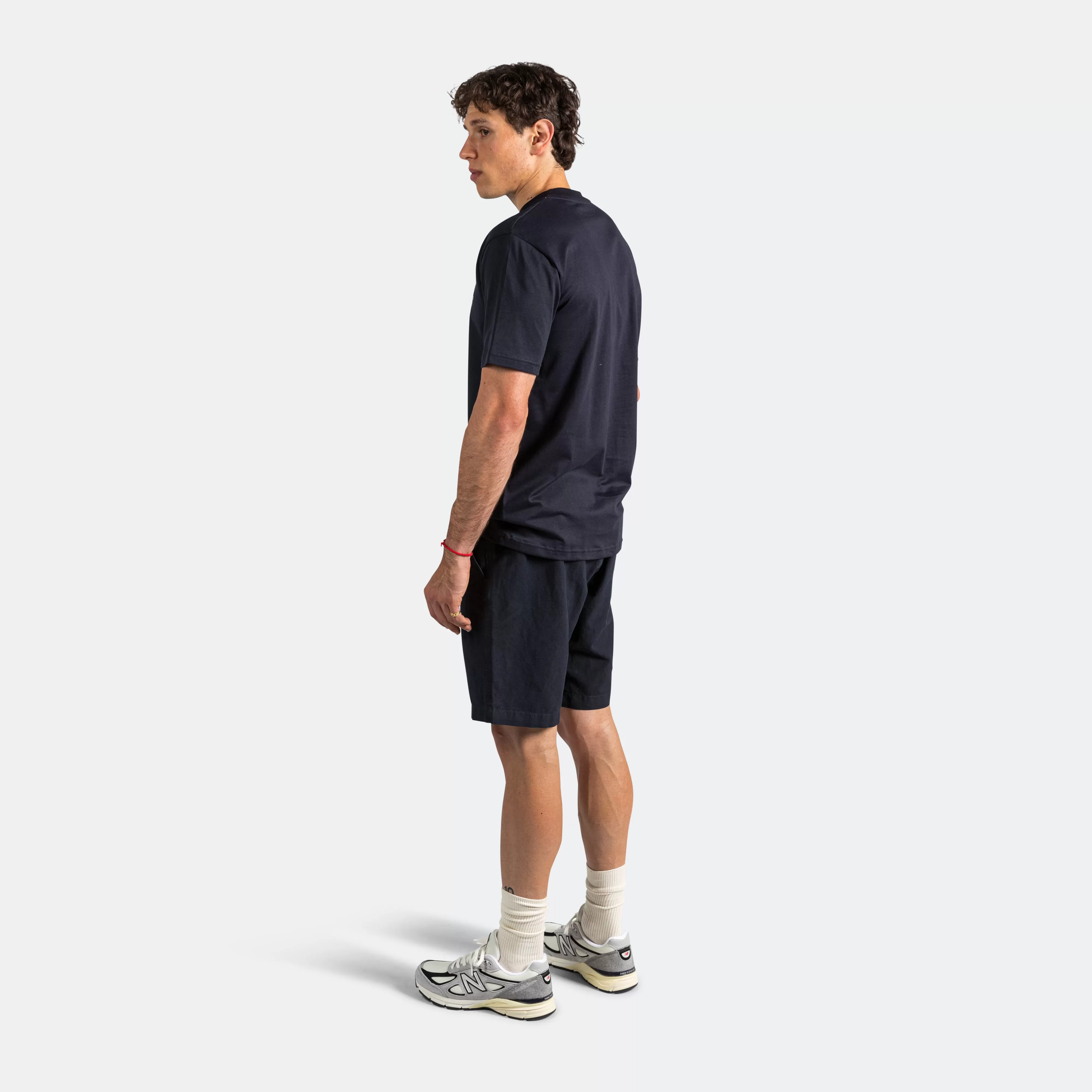 Ezra Relaxed Cotton Linen Short - Dark Navy