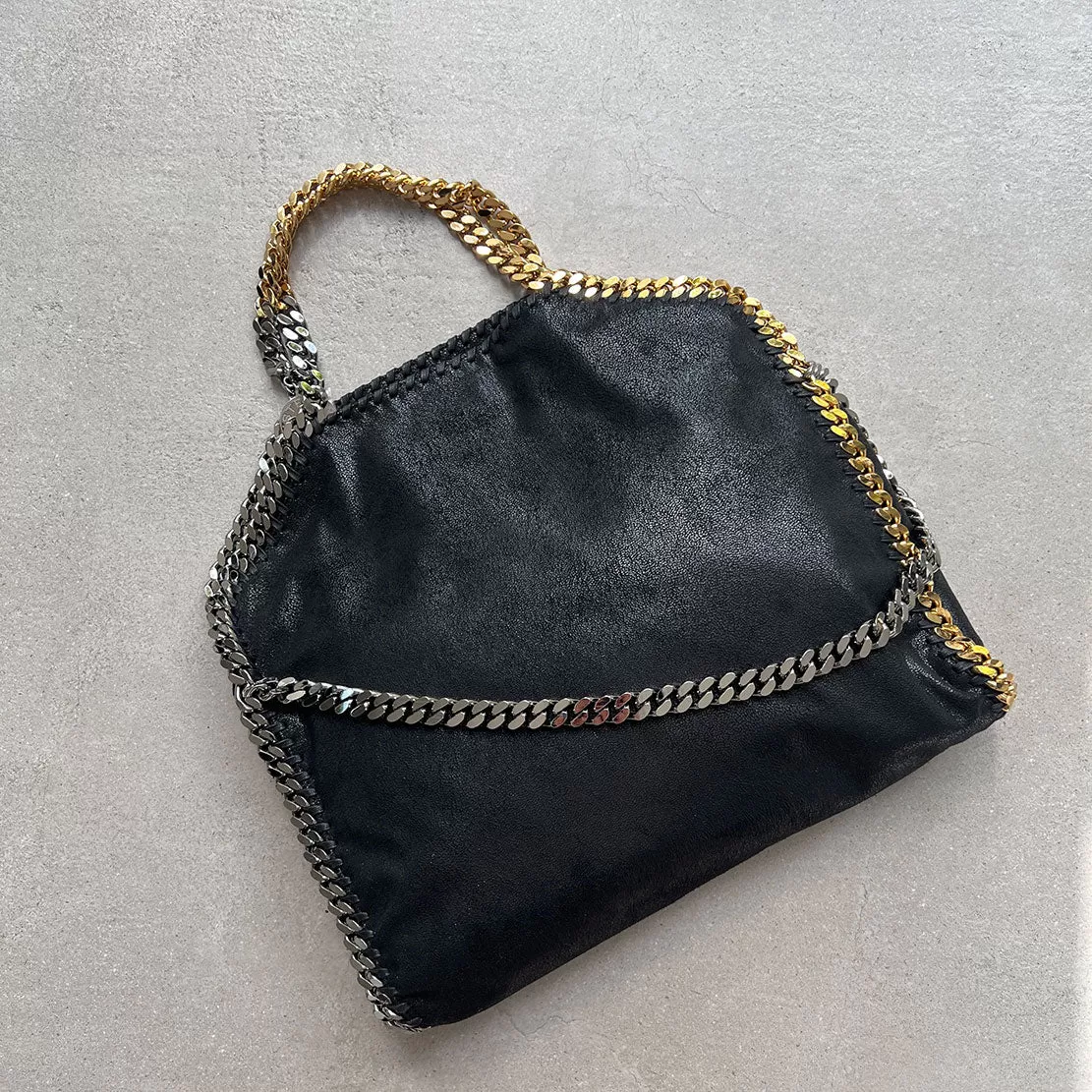 Falabella Tote Mix Chain, Black