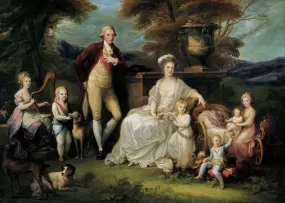 Ferdinand IV of Naples and his family