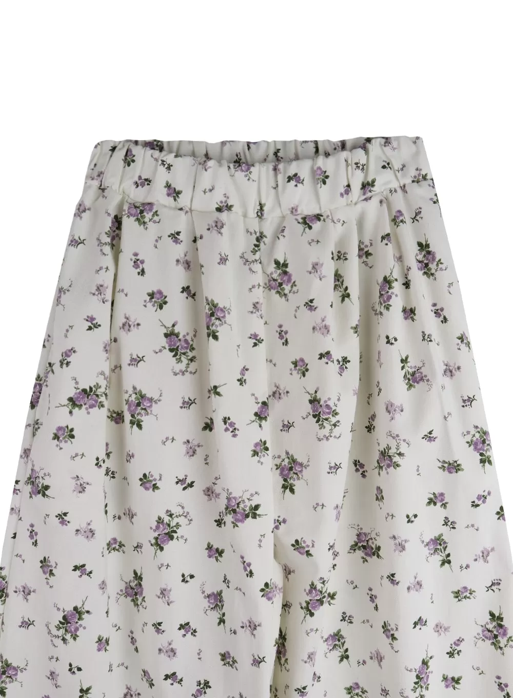 Floral Wide Leg Pants IM404