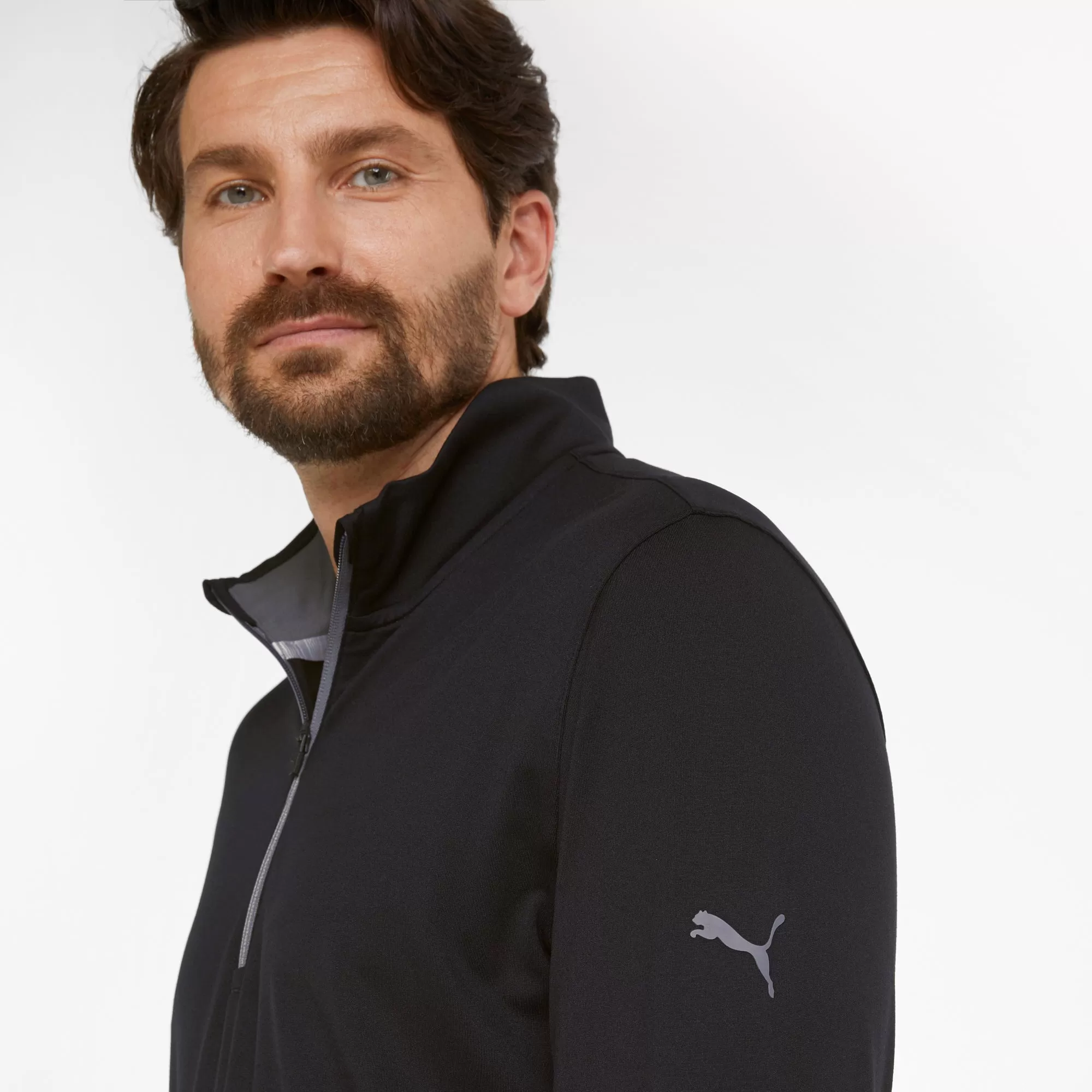 Gamer Golf 1/4 Zip | Puma Black