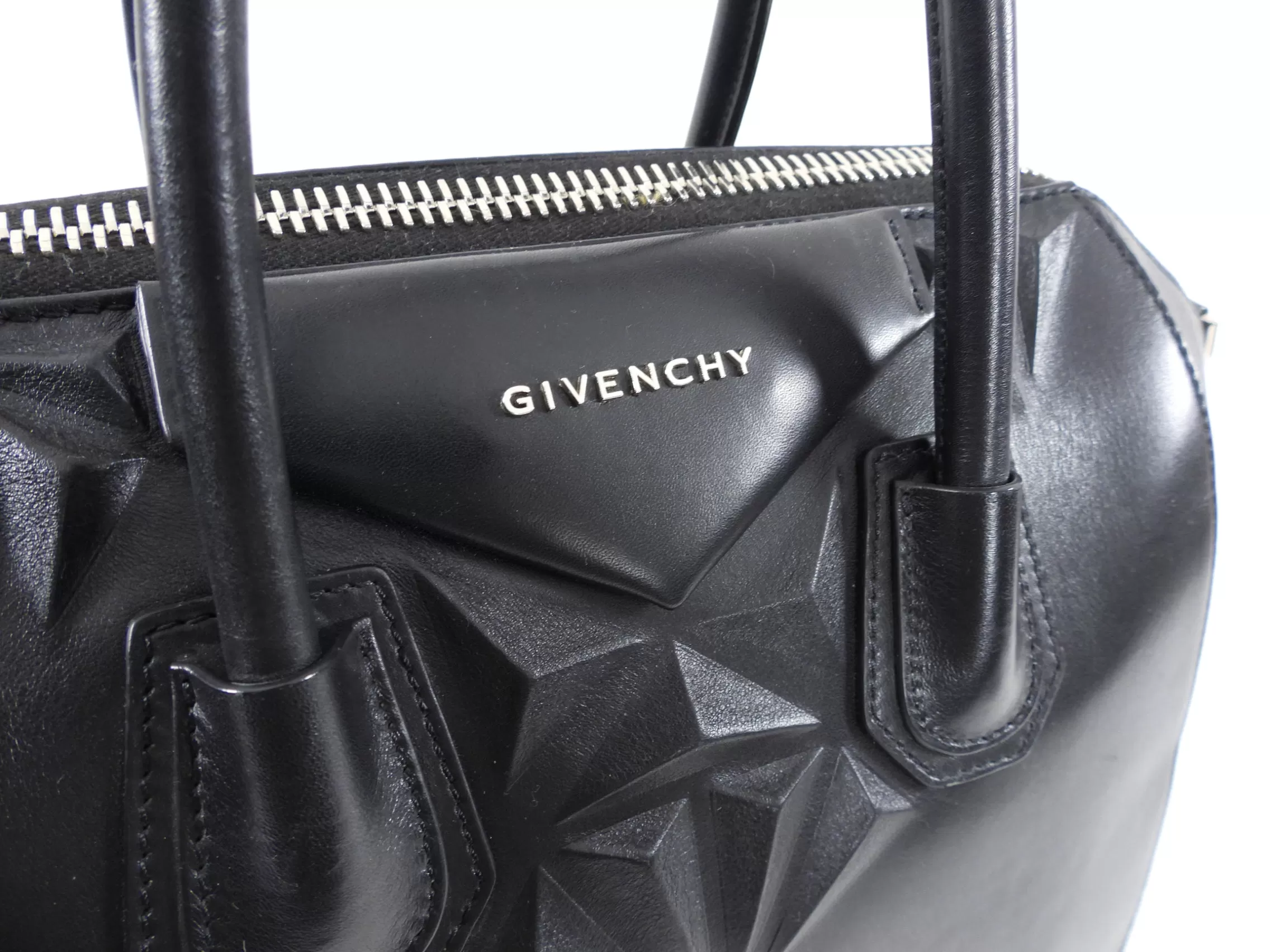 Givenchy Antigona Medium 3-D Animation Black Leather Bag