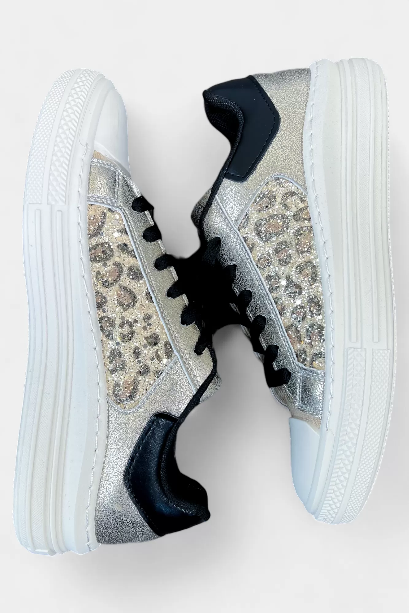 Gold Leopard Sneakers