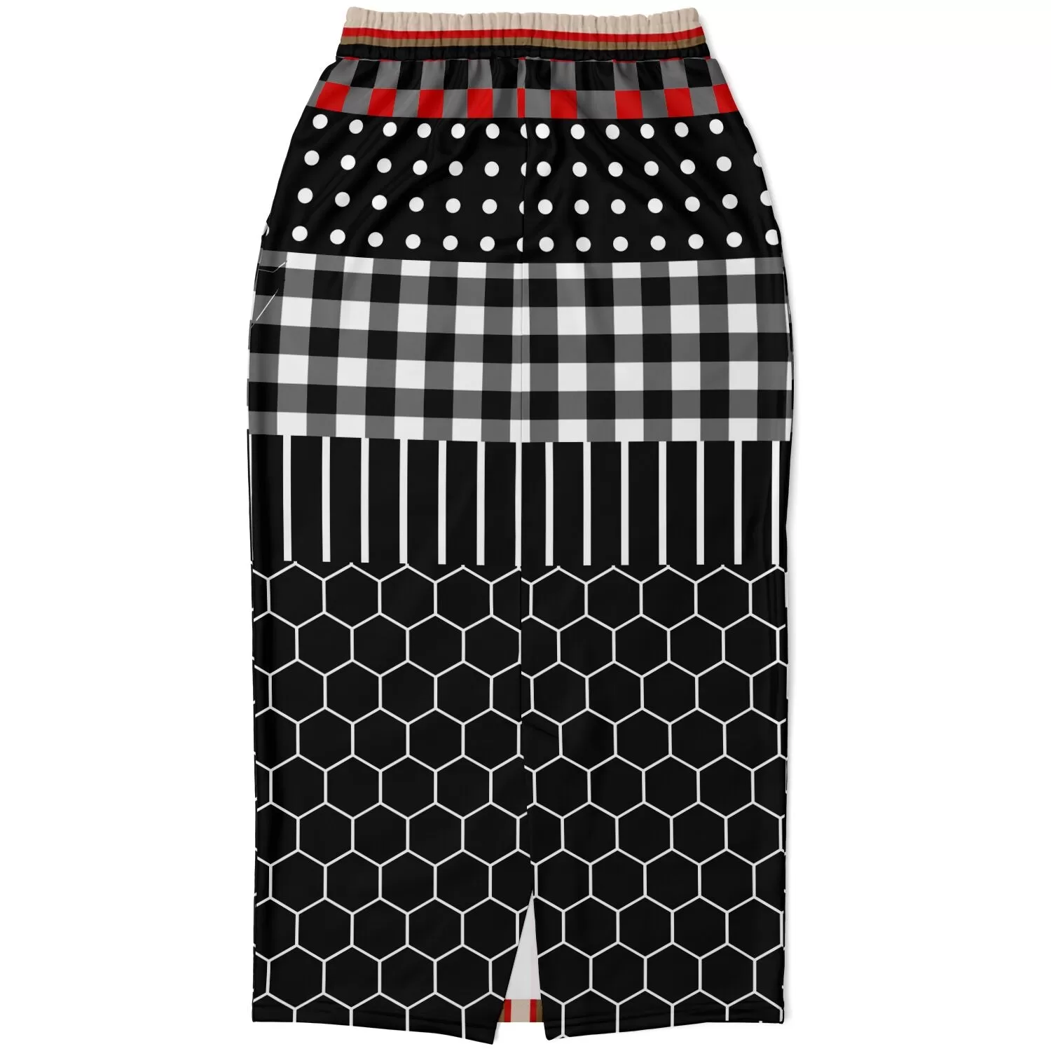 Gold Line Red DLX Eco-Poly Long Pocket Skirt