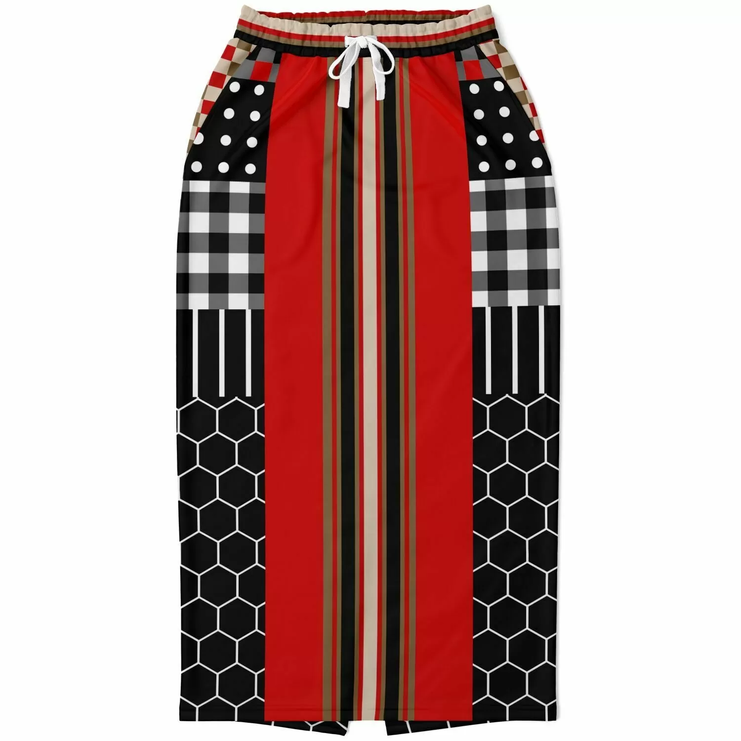 Gold Line Red DLX Eco-Poly Long Pocket Skirt