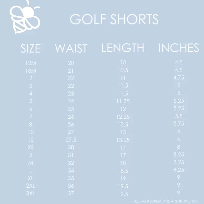 Golf Shorts - Emerald