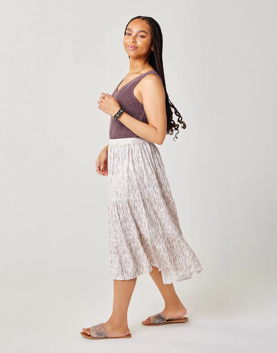 Grace Skirt: Madrid Print