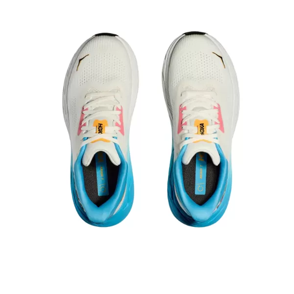 HOKA Women's Arahi 7 White/Blue