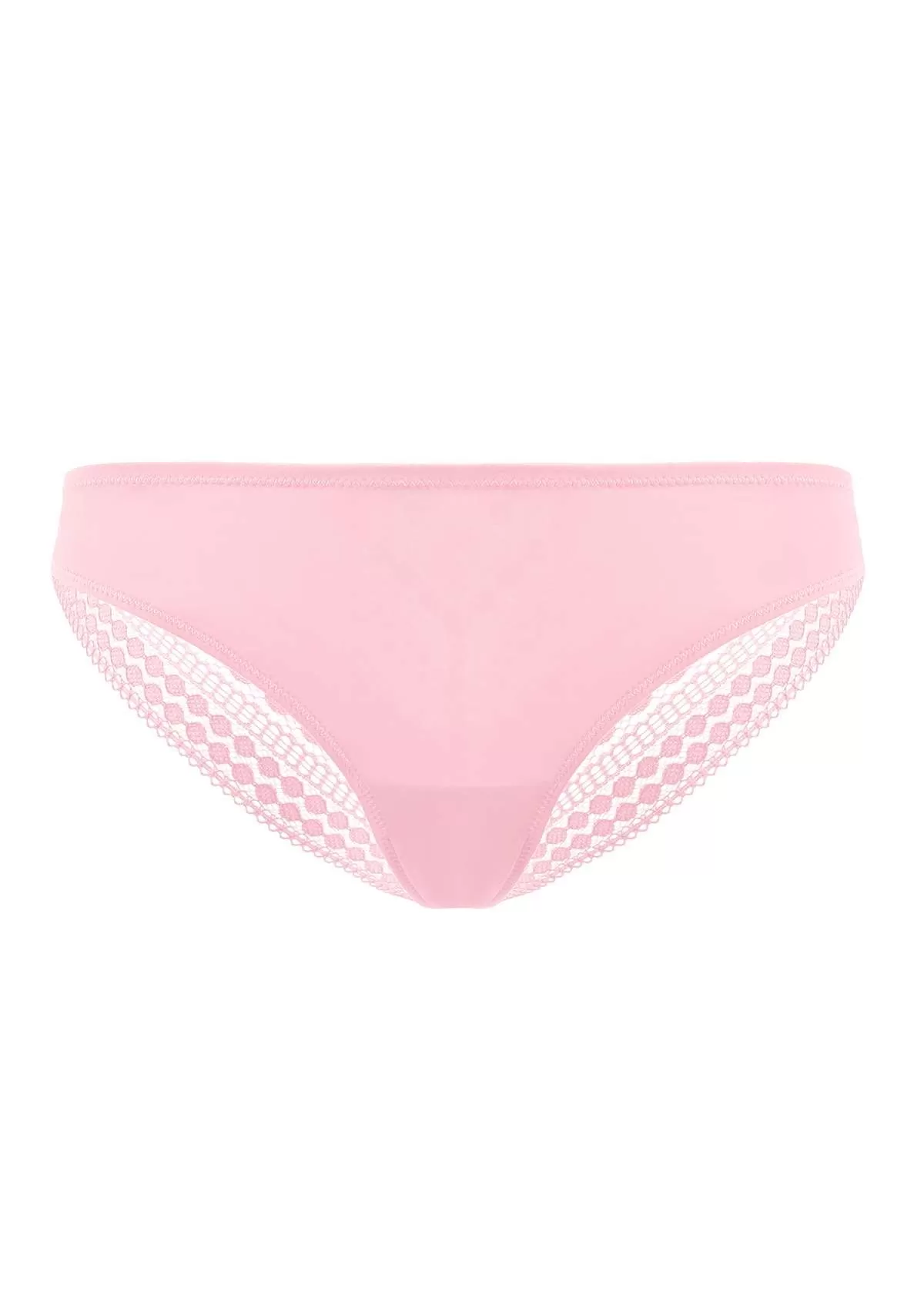 HSIA Polka Dot Super Soft Pink Lace Back Cheeky Underwear