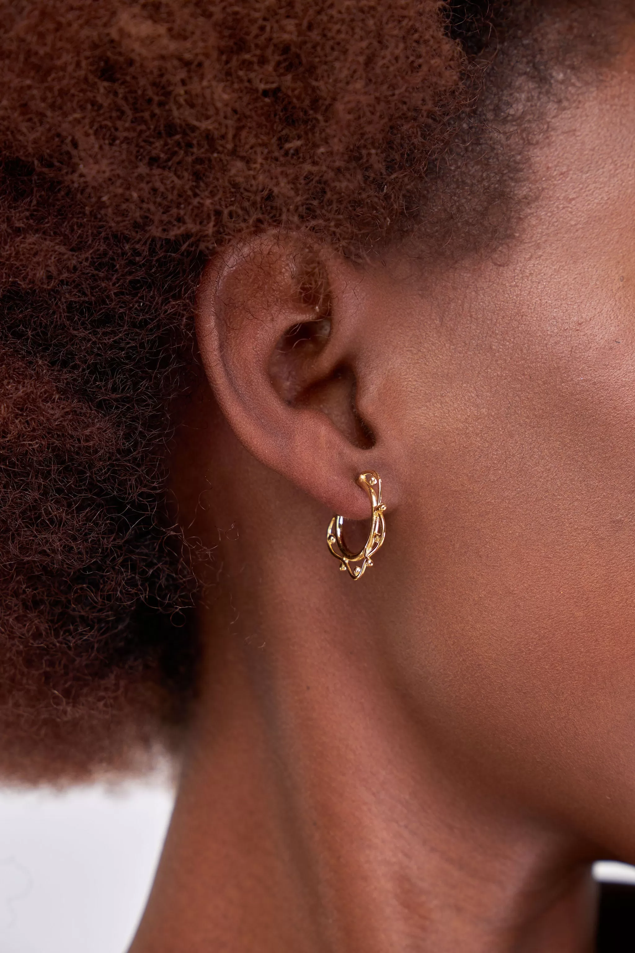 Imba Mini Hoop Earrings