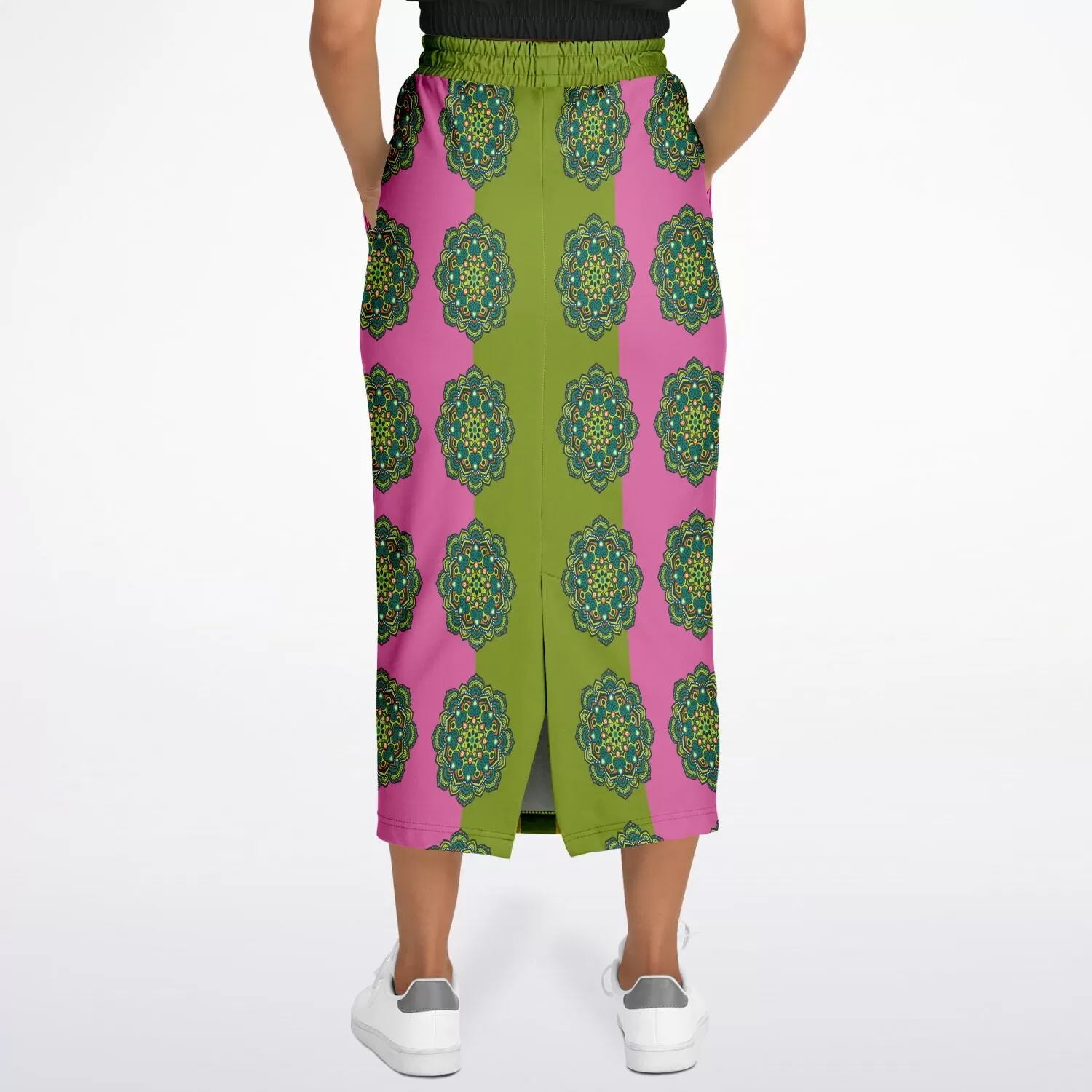 Jamabalaya Eco-Poly Long Pocket Skirt