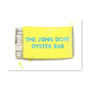 John Dory Oyster Bar Matchbook