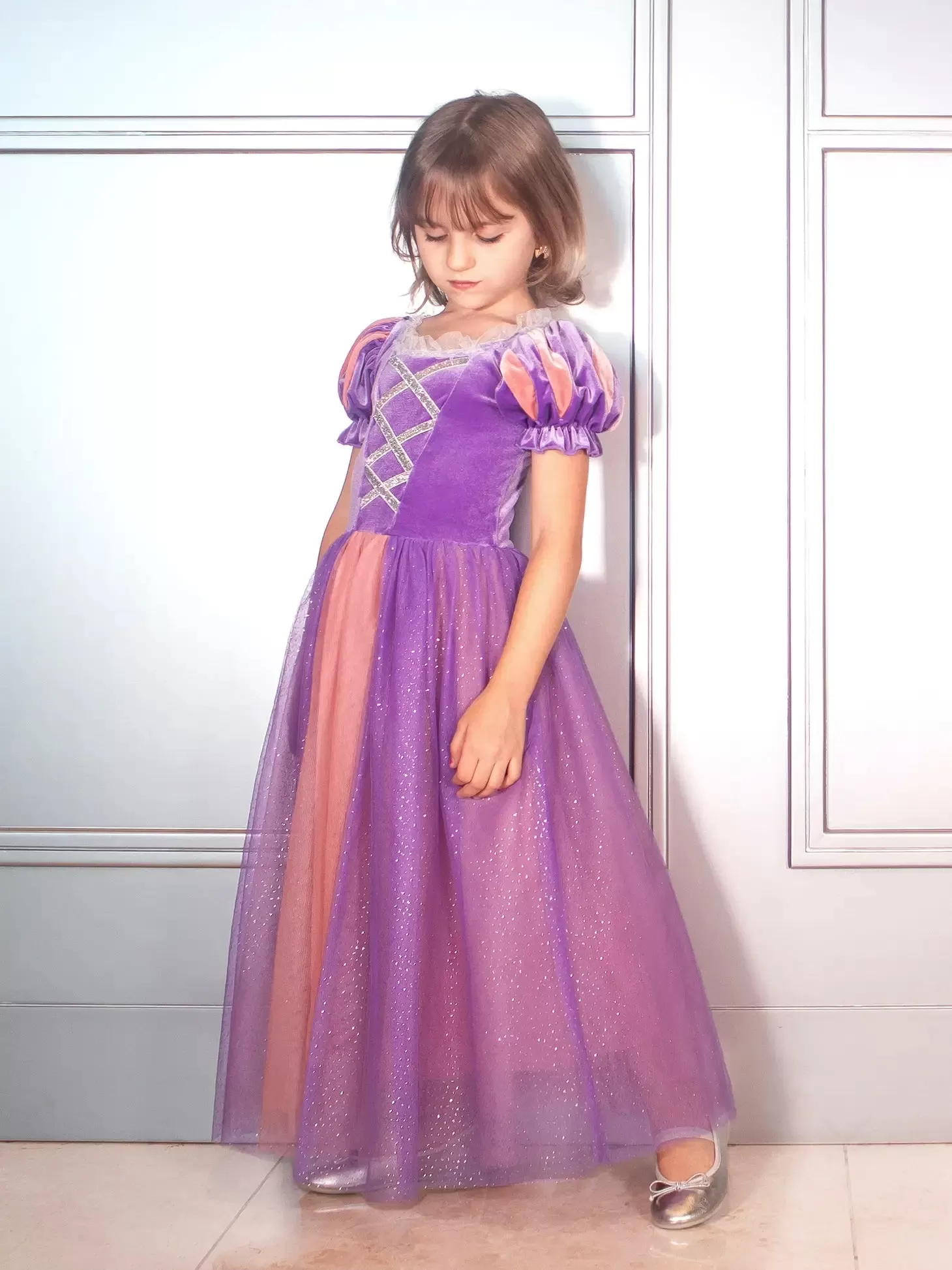 Joy - The Tower Princess Purple Costume Dress