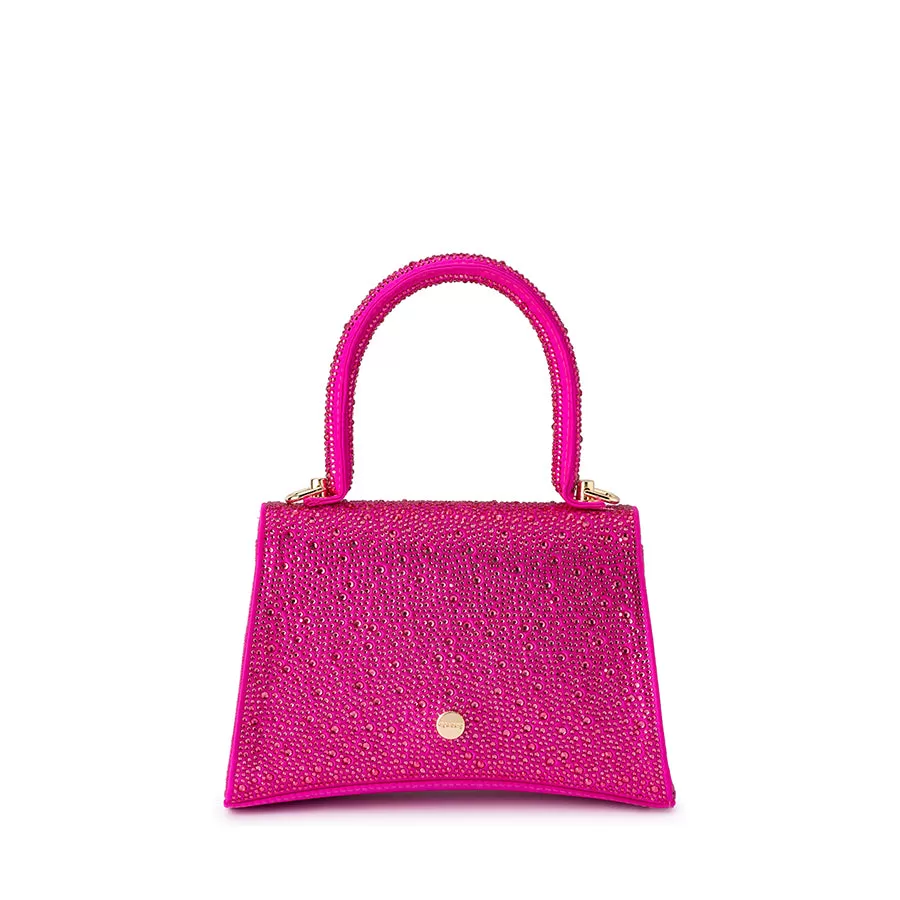 KIMMI HOTFIX TOP HANDLE  - FUCHSIA