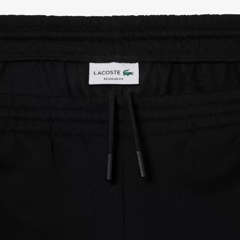 Lacoste Organic Brushed Cotton Fleece Shorts (Black) GH9627-51