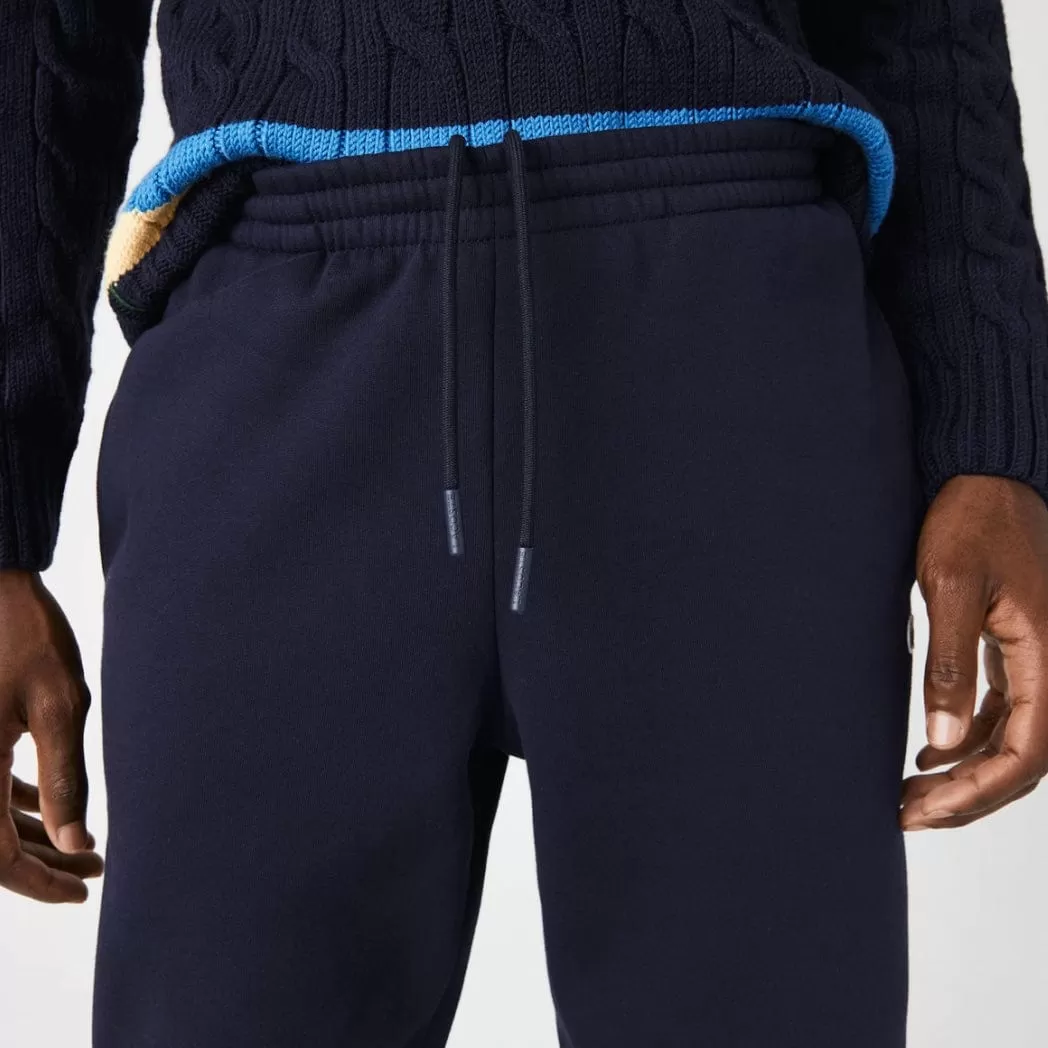 Lacoste Tapered Fit Fleece Trackpants (Navy) XH2529-51