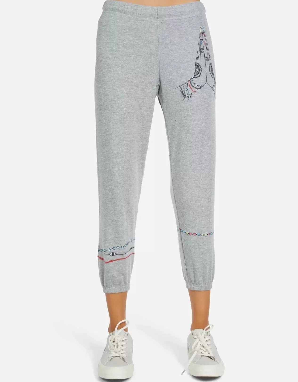 Lauren Moshi Alana Guitar Bear Sweatpants