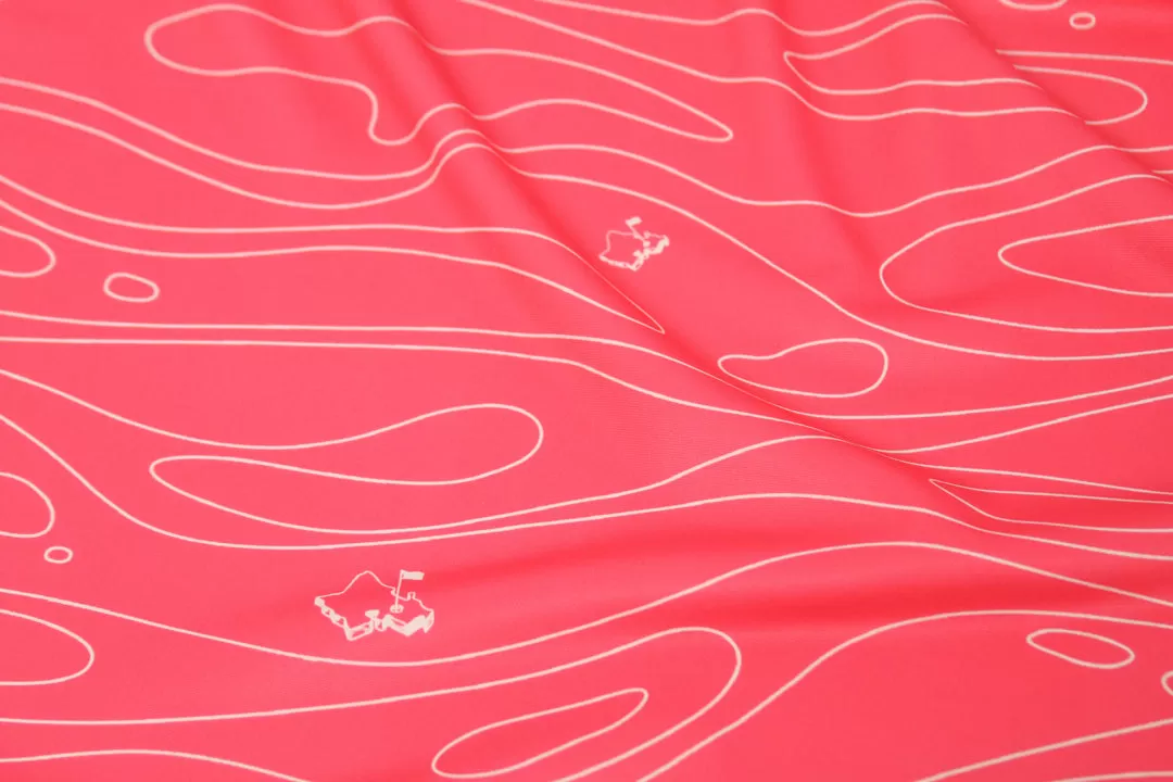 Liquid Guava - OGA Ladies Polo - Guava Pink