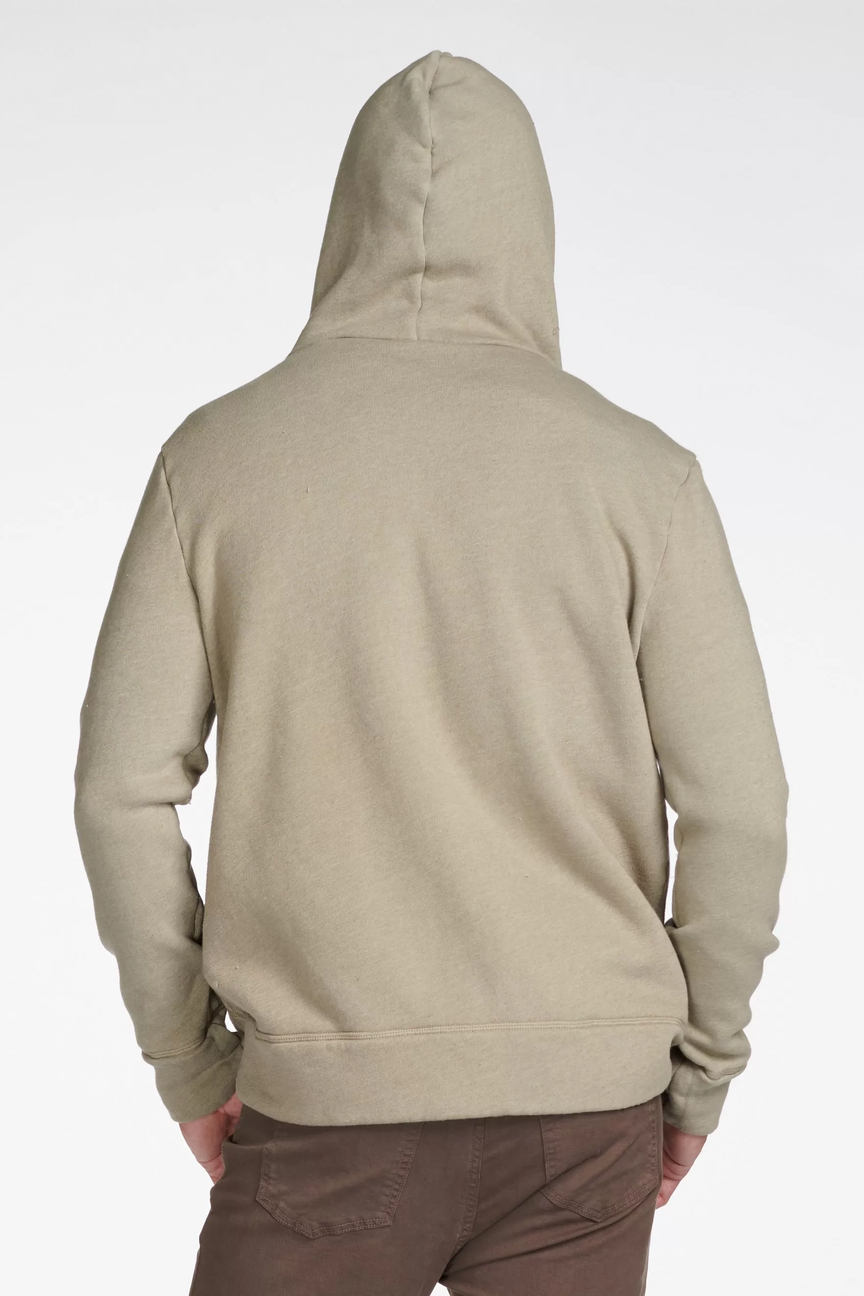 Men's French Terry Zip Front Hoodie