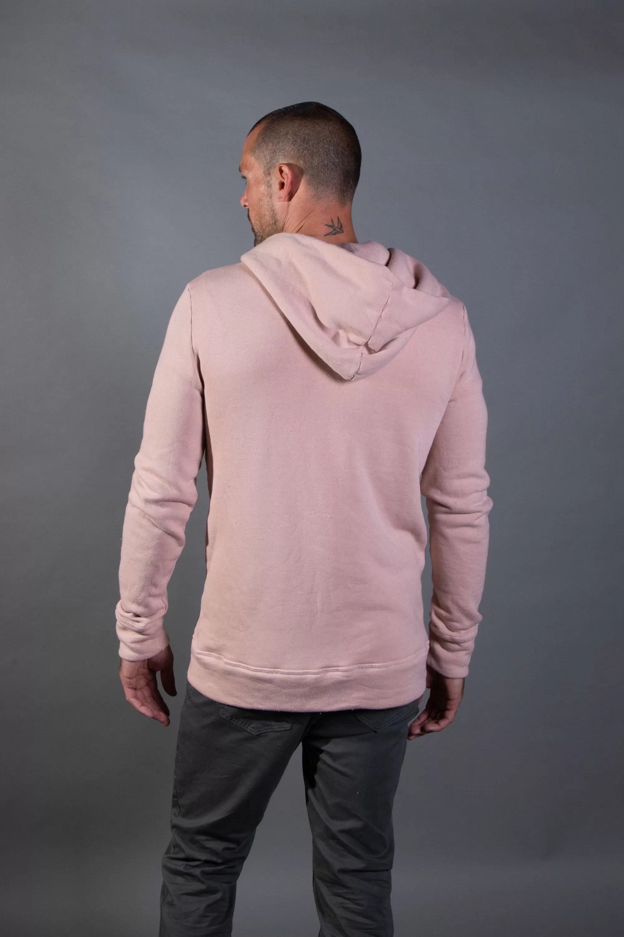 Men's French Terry Zip Front Hoodie