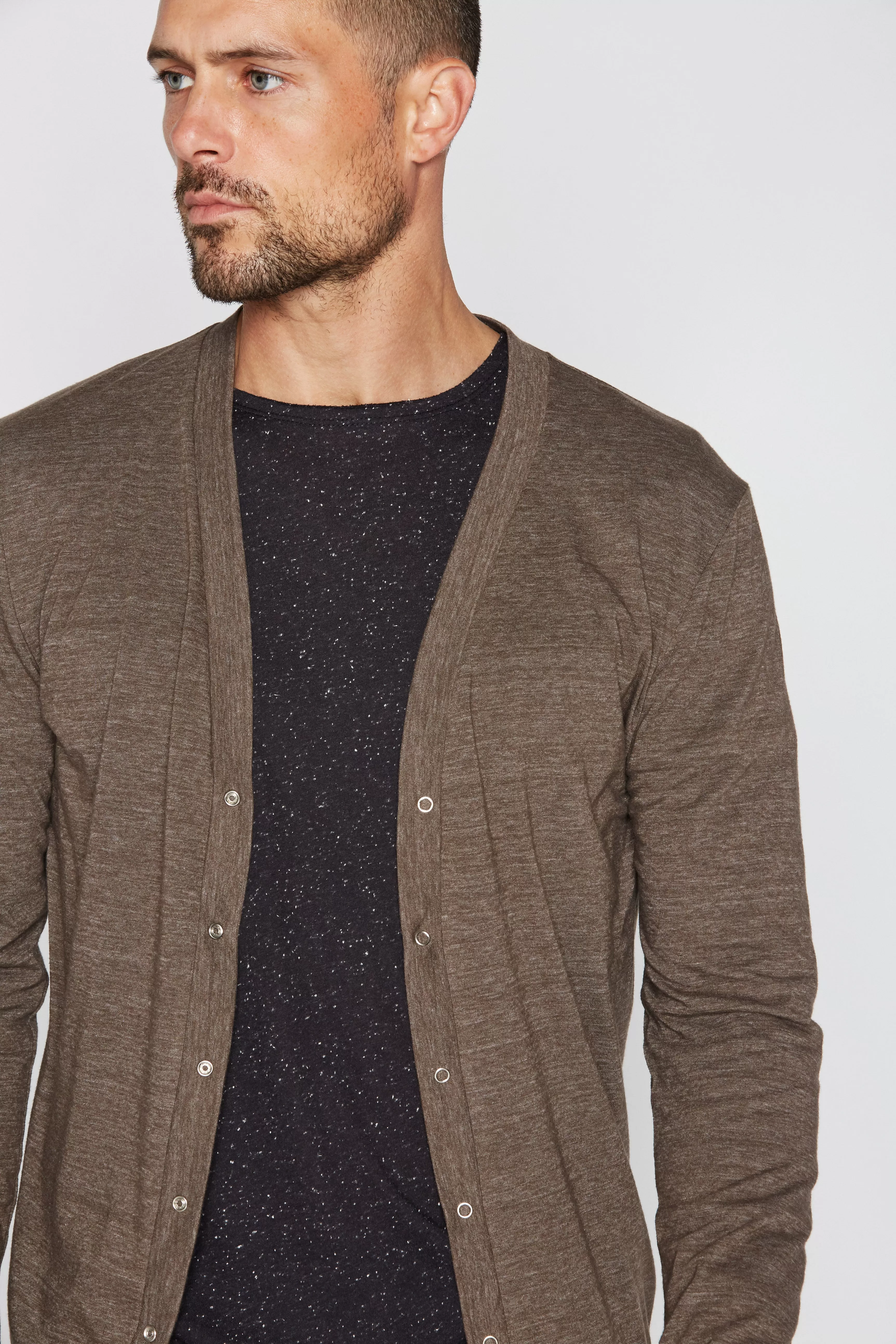 Men's Tri-Blend Cardigan Sweater