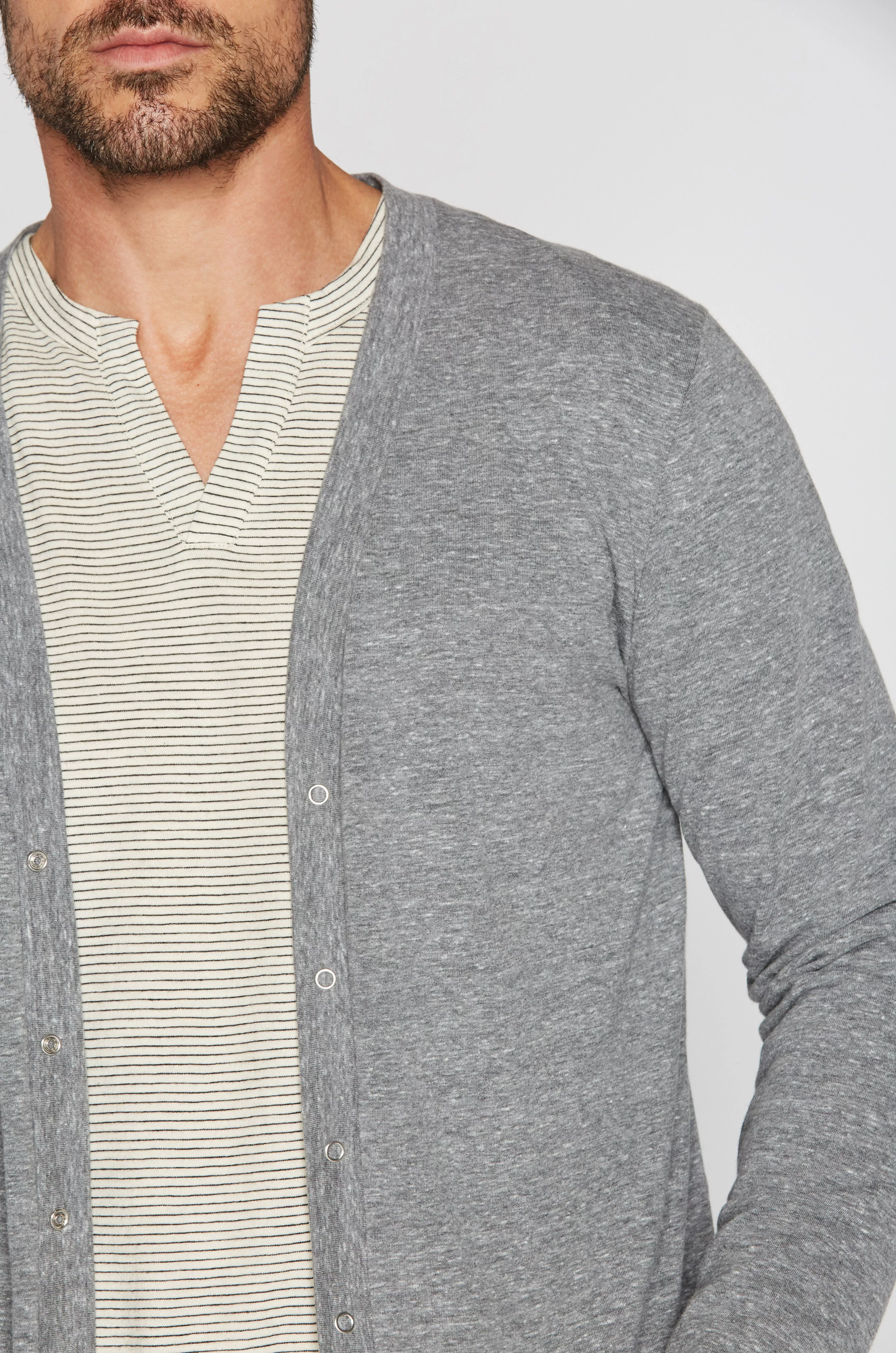 Men's Tri-Blend Cardigan Sweater