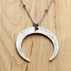 Moon Long Layered Necklace