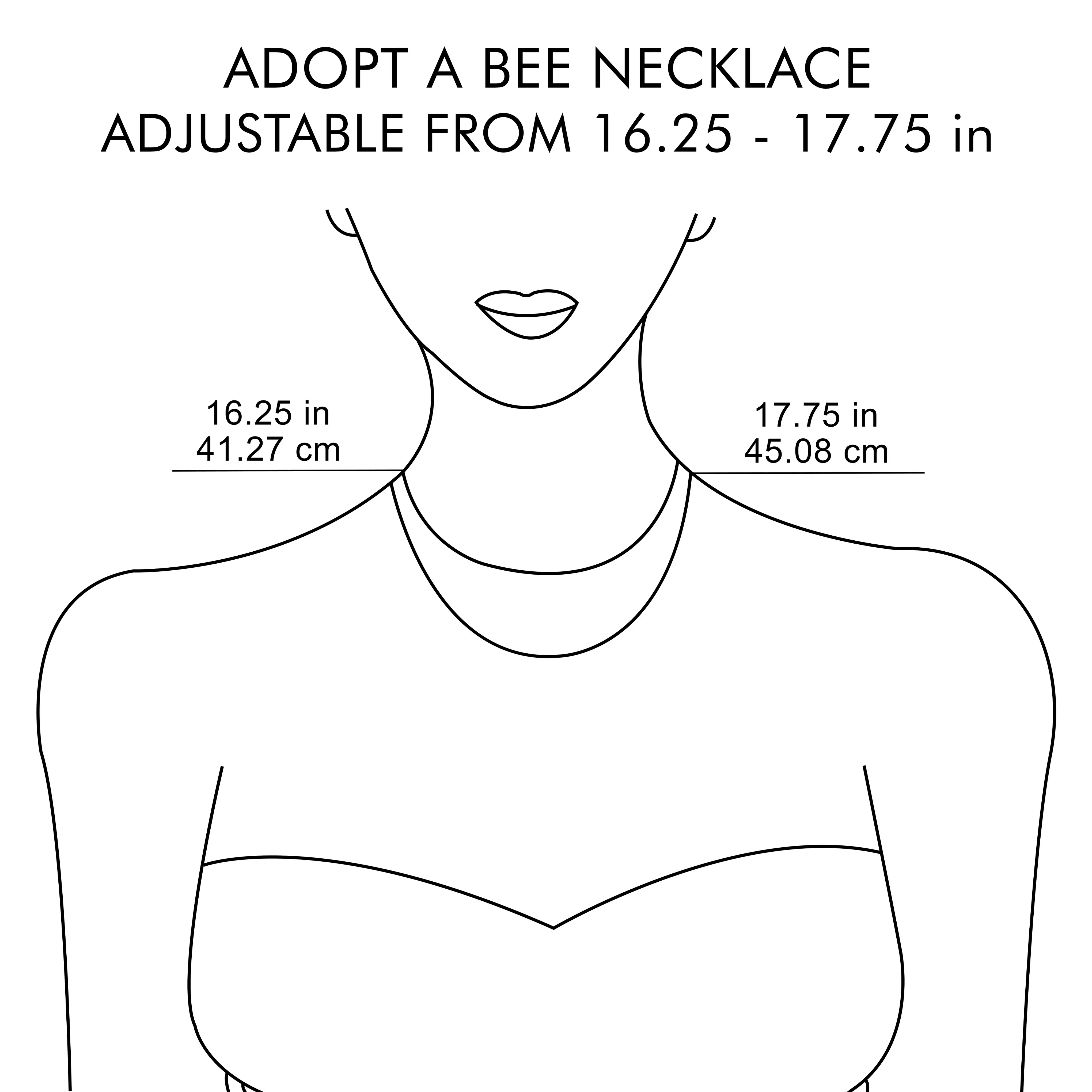 Original Adopt a Bee Necklace